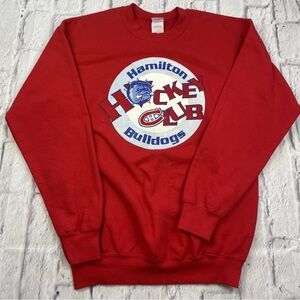 Hamilton Bulldogs AHL Montreal Canadiens NHL Vintage 90’s Sweater Sz M